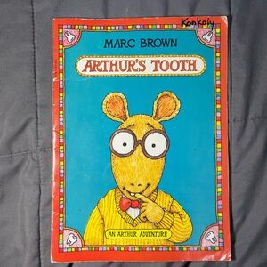 Arthur’s Tooth Paperback Book by Marc Brown Arthur Adventure Series Kids Classic